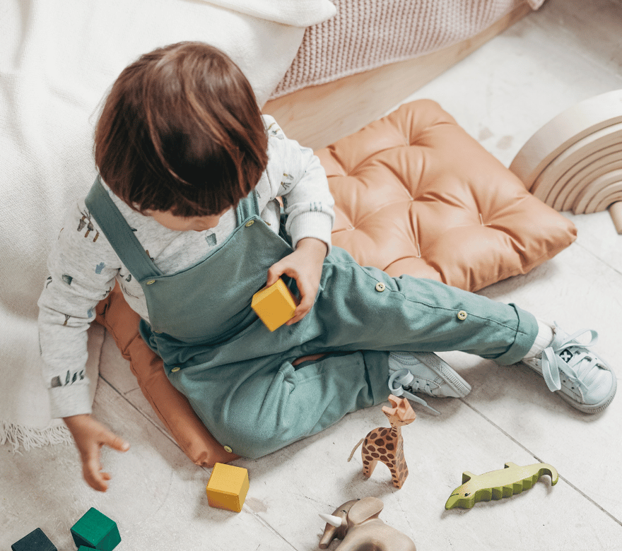 image a of child at childcare