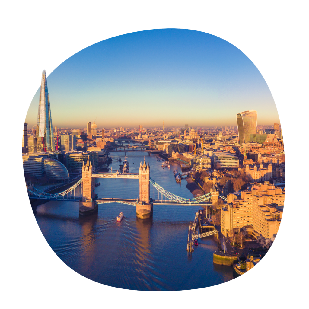 Big Ben and the London Skyline.