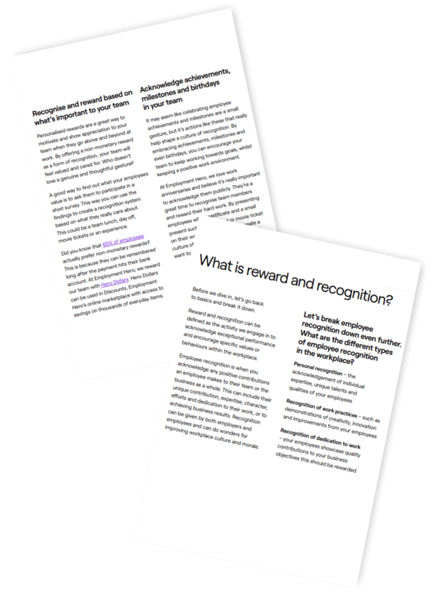 Employee Rewards and Recognition Guide