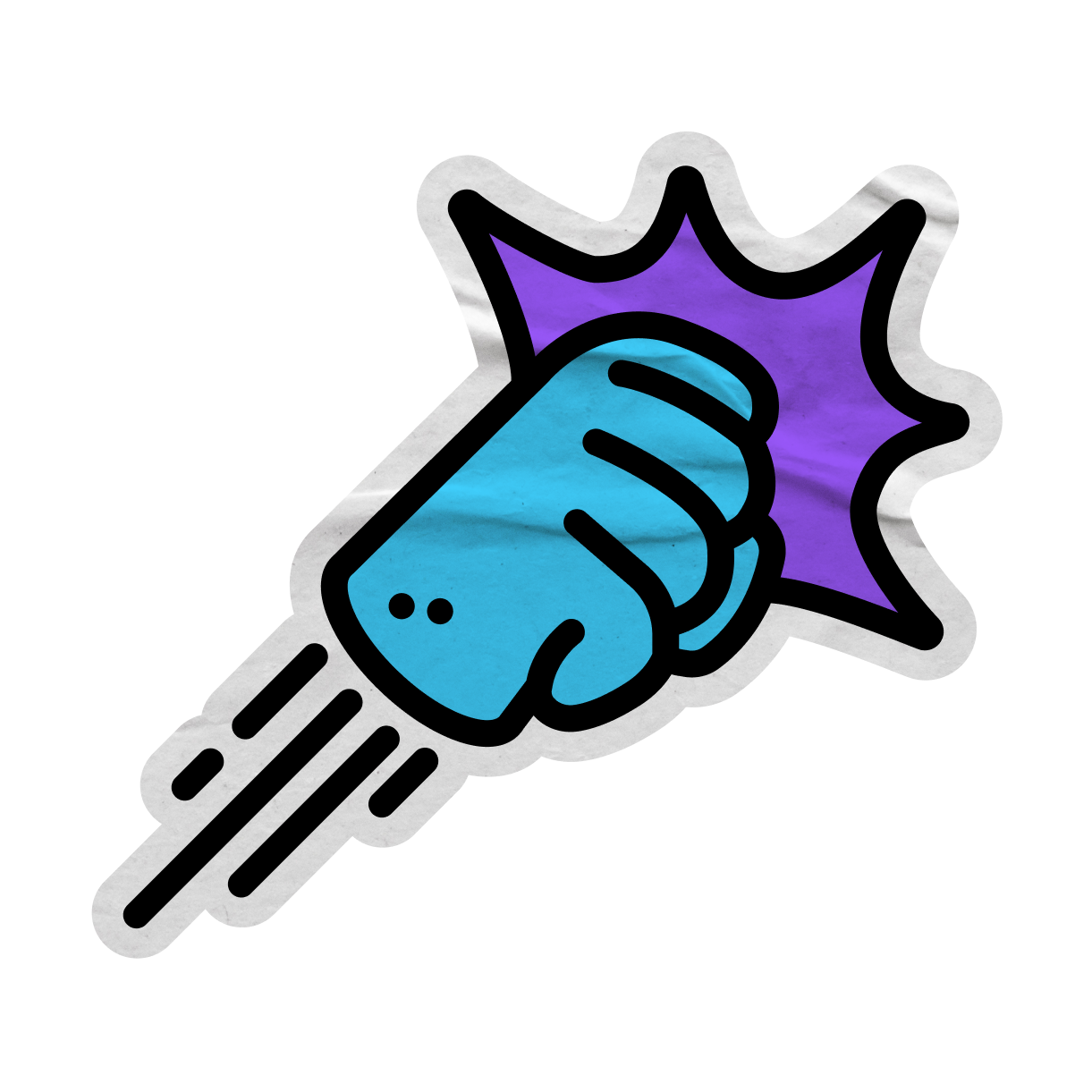 Fist up illustration