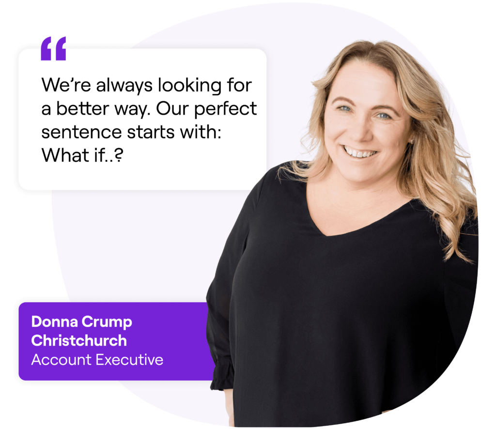 Image of Donna Crump, an Account Executive from Christchurch