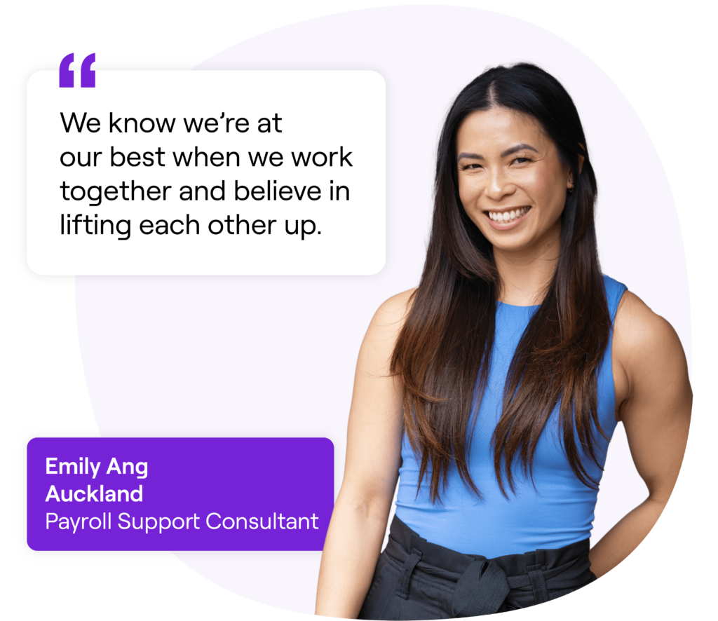 Image of Emily Ang, a Payroll Support Consultant from Auckland